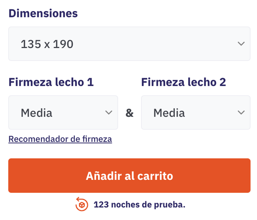 Colchon de matrimonio khama compra
